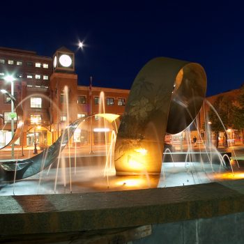 city hall fountain