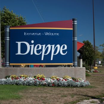 Dieppe Welcome Sign