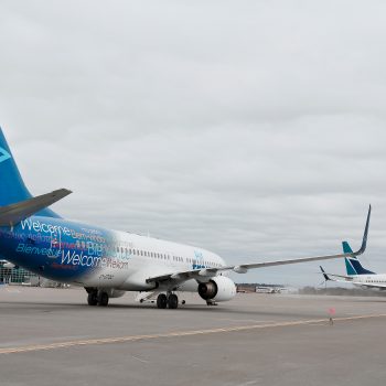 Aircrafts on the airport apron