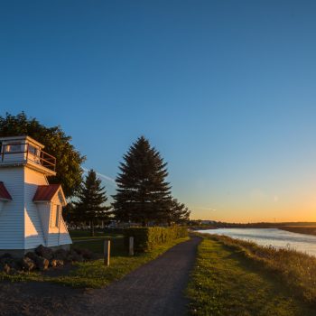 Building overlooking the Riverview
