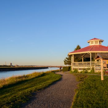 Gazebo on the riverview