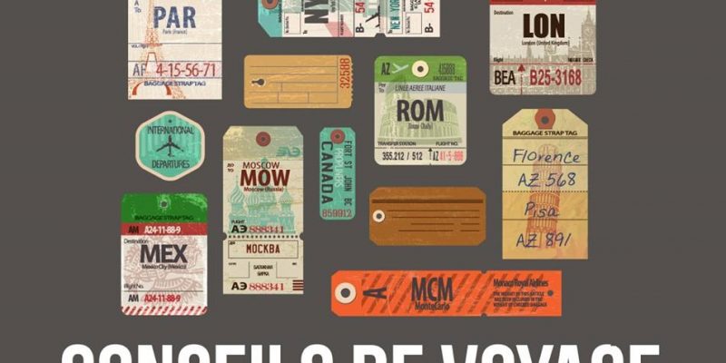 Travel tags for suitcases