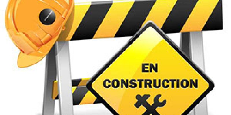 Under construction sign