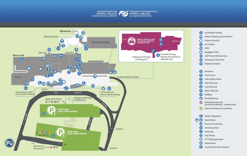 Accessibility – Greater Moncton Roméo LeBlanc International Airport